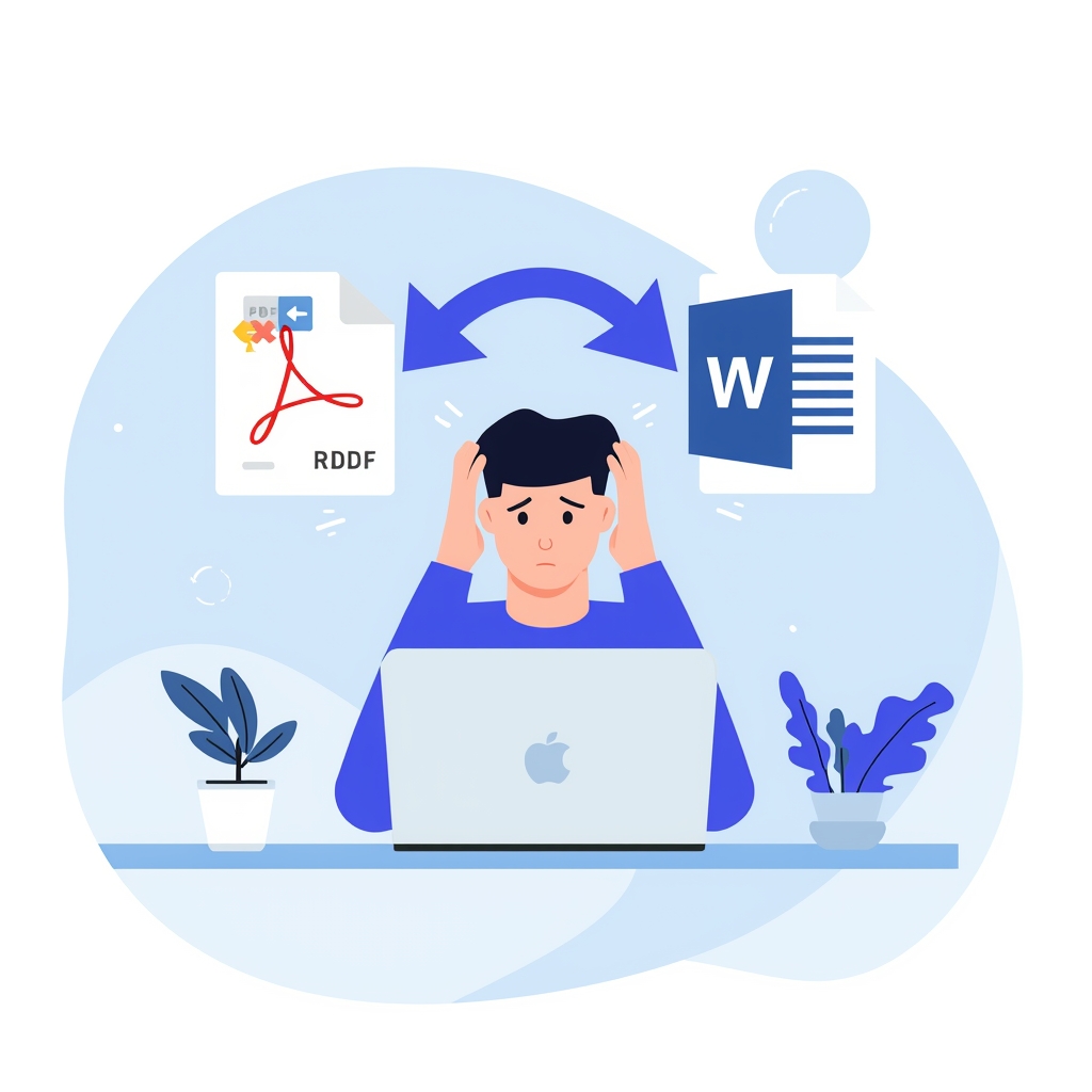 Freelancer editing PDF file