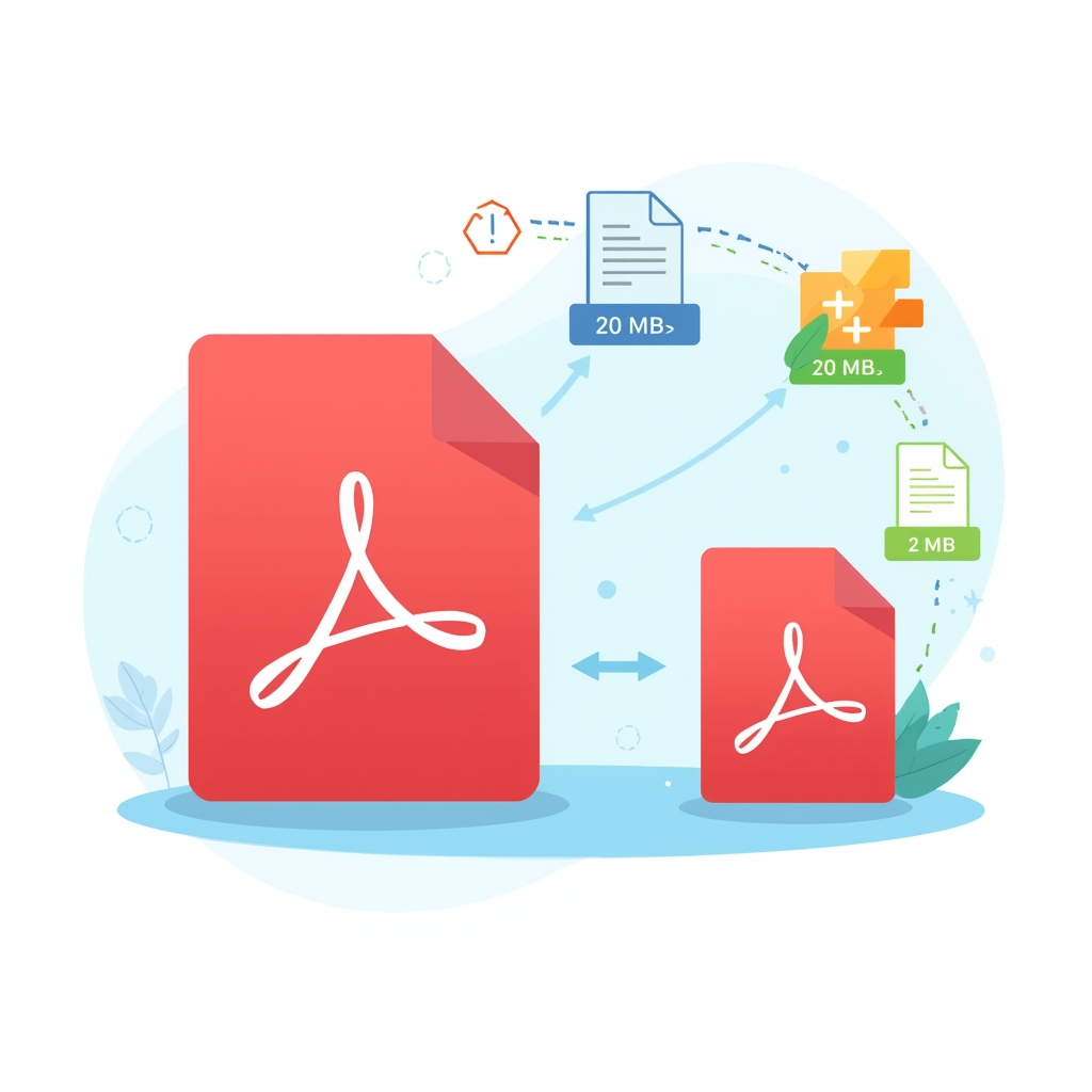 Compress PDF file reduce size